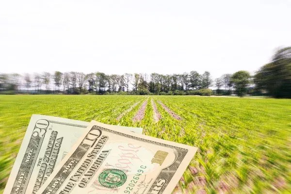 Landbouwkrediet – financiering boven een akker